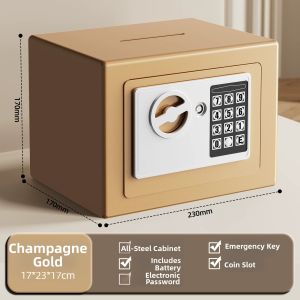 MINGZHUO | Password Locked Deposit Box for Children and Adults