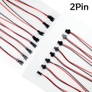 8Pairs 2/3/4/5/6Pin SM 15cm Cable Female/Male Connectors For Led Strip RGB 5050 3528 WS2801 APA02 WS2815 WS2813