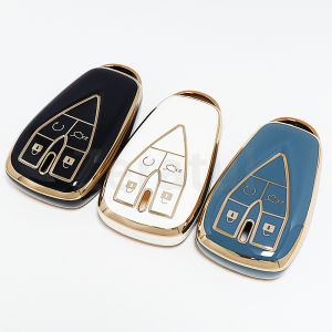 TPU 4 Buttons Car Key Case Keychain Anti-Scratch Keyless Cover for Changan CS35 PLUS UNIT UNIK Oshan X7 X5 CS75 PLUS CS55 PLUS