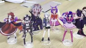 Bandai | Mô Hình Acrylic Anime D4DJ 16CM - Muni Ohnaruto Kyoko Yamate Shinobu Inuyose Saki Izumo Tsubaki Aoyagi - Quà Tặng Trang Trí Cho Fan
