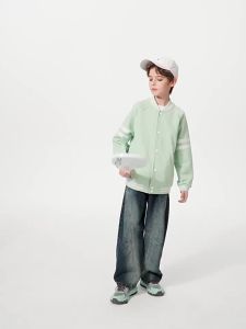 Bobdog | Boy American Style Baseball Fall Jacket