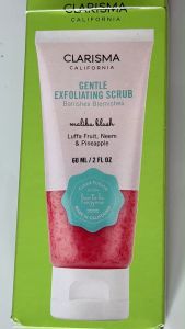 Gel tẩy tế bào chết CLARISMA CALIFORNIA GENTLE EXFOLIATING SCRUB 60ml nhẹ nhàng loại bỏ các vết thâm mụn cho mặt của Mỹ