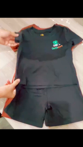 Bộ thun ngắn tay Modal cotton cho bé 1–6 tuổi