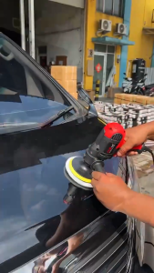 JLD Mesin Poles J3310 Mesin Polisher 350Watt Mesin poles body mobil lengkap Alat poles mobil lengkap murah 125mm 5Inch Mesin poles jld 3 in 1 Mesin ampelas body mobil Kecepatan Variabel 800-5000rpm