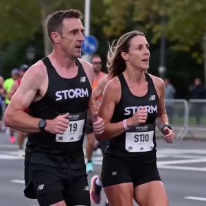Giày Chạy Marathon Cho Nam Và Nữ Giày Thể Thao Nhẹ Thoáng Khí Có Tấm Carbon Đế Cao Su Chống Trượt Giày Thể Thao Thoải Mái