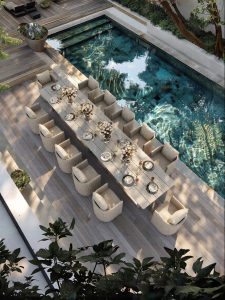 PURPLELEAF | Premium Outdoor Aluminum Table and Chair