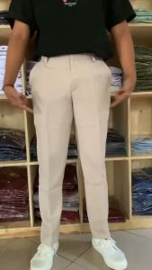 CELANA BAHAN PRIA KERJA KANTOR FORMAL SLIMFIT