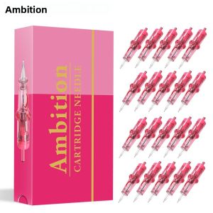 Bộ Kim Phun Xăm Ambition Tattoo 20 Chiếc RL/F Kích Thước 0.2mm-0.35mm Kim Tròn Kim Pha Trộn 1rl 3rl 5rl Dùng Cho Máy Xăm Không Dây