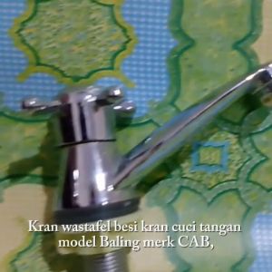 Kran Wastafel Besi | Kran Cuci Tangan Model Baling Merk CAB