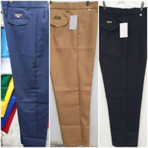 Well off slacks for adult school uniform(navy blueblackkhakie)