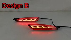Mazda CX-5 CX5 FL 2024 2025 LED Bumper Light Rear Fog Lamp Brake Light Dynamic Turn Signal Reflector