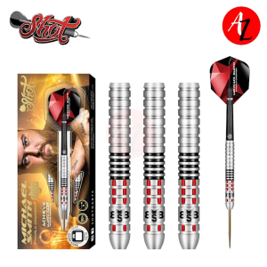 Michael Smith Achieve Steel Tip Dart Set-90% Tungsten Barrels