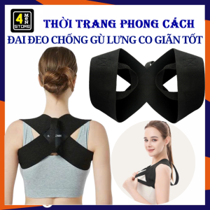 Đai Chống Gù Lưng Chữ X Co Giãn Tốt Cao Cấp - Đai Chỉnh Hình  Đai Nâng Ngực Nữ Có Nẹp Chỉnh Cột Sống / Đai Bảo Vệ Vòng 1