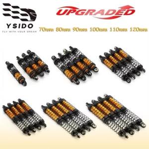4Pcs 70mm 80mm 90mm 100mm 110mm 120mm Shock Absorber Damper for 1/10 RC Crawler Car Axial SCX10 AXI03007 RBX10 D90 TRX4