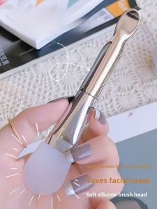 Silicone Mud Mask Brush Apply Beauty Treatment Soft Bristle Professional Salon Grade Facial Beauty Makeup Tool Any Skin Type