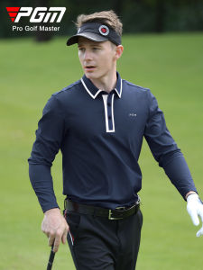 PGM GOLF | Golf Long Sleeve T-shirt Spring Autumn Collar POLO Shirt