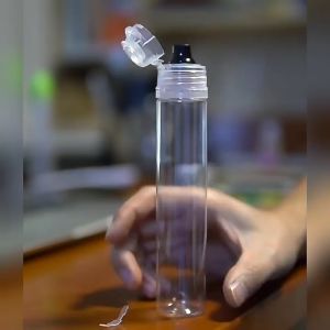 10Pc 90ml Vinegar Transparent Non-Drip Honey Dispenser/ Honey Squeeze Bottle Kitchen Tool