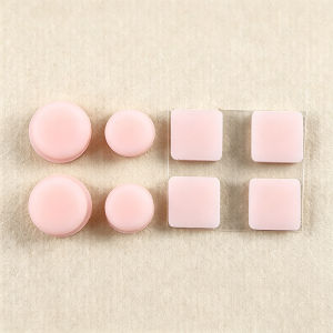 1/2Sets Screw Hole Dustproof Rubber Plug Feet Cover Suitable For 3DS XL/LL Console Bottom Rubber Cushion Replacement Parts ﻿