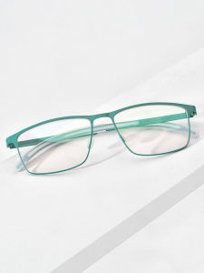 FONEX Titan Gọng kính nam siêu nhẹ thiết kế thương hiệu Kính mắt dáng vuông kinh doanh đầy đủ vành Nhật Bản chất lượng cao tùy chỉnh kính mắt cho mắt 8521