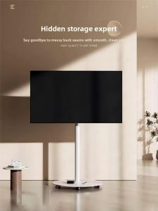 BESSGROUP | Movable Wheeled TV Stand Cart 55/65/75 Inches