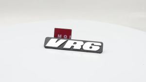 Car Styling 3D VR6 Metal Chrome Zinc Alloy Emblem Body Badge Sticker for Volkswagen Golf R32 Passat CC R36 GT Touareg Phaeton