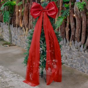 Nơ Đuôi Dài 2 Cánh NCC10 Trang Trí Decor Quán Shop Trang Trí Cây Thông Trang Trí Sự Kiện