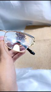 Kacamata Photocromic Anti Radiasi Wanita Bingkai Titanium Anti UV PH11