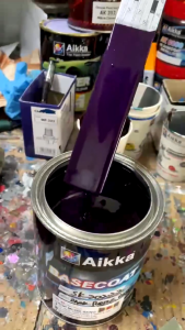 AIKKA SK20222 Dark Purple Roses | Pearl Series Aikka 2K Paint Car Motor Cat Bancuh Kereta DIY