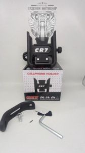 Holder HP CR7 Aluminium Aloy di Spion & Stang Universal Motor R15 R25 Vario PCX Nmax Beat Vixion Dll