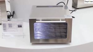 Máy sấy thực phẩm 5 khay hẹn giờ sấy khô tự ngắt thương hiệu Mỹ Septree DBC-05A - Hàng Chính Hãng (Bảo Hành 12 Tháng)
