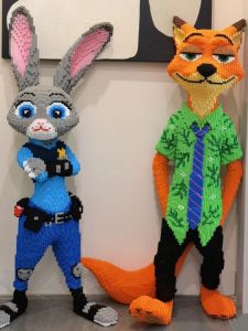 CHANZHE | Adult-Level Challenge Animal City Judy Building Blocks