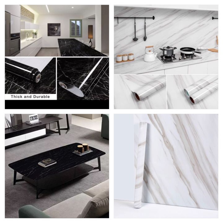 👩‍ ️‍👨 61cmx3m Thick Marble Wallpaper Marble Wallpaper Self Adhesive