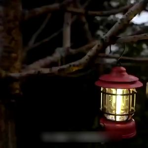 Lampu Lentera Retro - Tenda Camping Emergency Lamp LED Outdoor - X5700