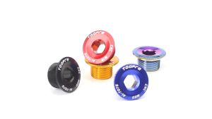 [HCM] Ốc vặn đùi đĩa trục rỗng cho xe đạp TOOPRE M18 M19 M20 Tích Hợp Chainring Hợp kim nhôm