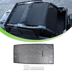 Car Sunshade Shade Cover Heat Insulation Visor Net Mesh 4-Doors for Jeep Wrangler JL JT Gladiator 2018-2023 Interior Accessories