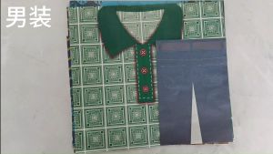祖先衣/女旗袍/男士格子衫/旗袍套装/男套装/joss paper/万成神料行