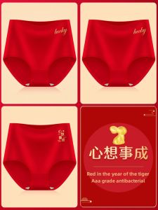 DREAM TIME | No Trace Wedding New Bride Large Size High Waist Tummy Control Panty Set