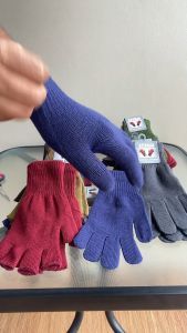 Harga Grosir Sarung Tangan Berkendara Motor Rajut Polos