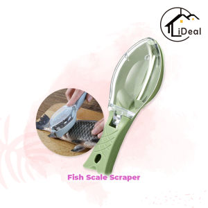 iDeal Home Fish Skin Scraper Fish Scaler Brush Graters Fast Remove Skin Fish knife Cleaning Peeler Scaler Fish Scraper 刮鱼鳞器