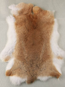 หนังกระต่าย หนังกระต่ายเต็มหน้า หมวก กระเป๋า รองเท้า อุปกรณ์ตกแต่ง DIY ปกกระต่าย แผ่นรองข้อเท้า หมอนรองนั่ง สีสันสดใส นุ่มสบาย