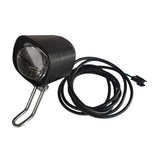 48V Electric Scooter LED Front Light with Horn High Brightness LED Headlight Energy Saving Easy Installation Cycling Accessories