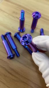 RTAMO Titanium Gr5 M6x24/30/37/40/45 Brake Lever BoltRCS For Nmax/Aerox/Xmax/Pcx/Mio//Click Sold By One Piece