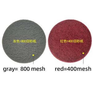 6 Inch Round Industrial Cleaning Cloth Flocking Self-adhesive Cleaning Vegetable Cloth Stainless Steel Metal Polishing Wire Draw