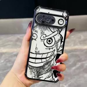 Ốp Điện Thoại Anime O-One Pieces Cho Google Pixel - Vỏ Mềm Trong Suốt Chống Trầy Xước Thiết Kế Mạ Chống Rơi Tương Thích Với Nhiều Mẫu Máy
