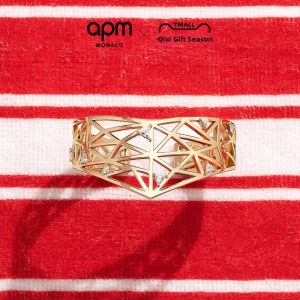 Gold Maze Bangle