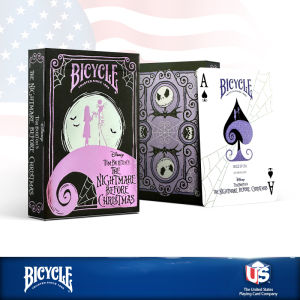 Bicycle | Collectible Creative Cutting Disney Playing Cards Christmas Night