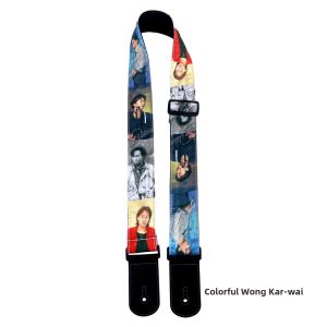 beyond Guitar Strap Classic Yellow Memorials Folk Electric Guitar Strap Musical Instrument Accessories Guitar Parts