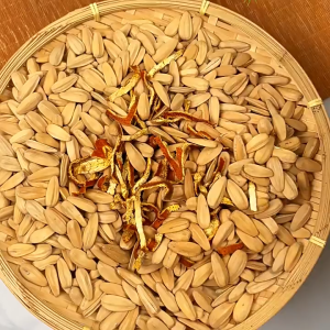 [Hàng mới về] 100g Hạt dưa vỏ quýt/hướng dương trắng ướp vỏ quýt/hạt dưa hương cam thơm ngon/hướng dương trắng vỏ quýt