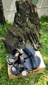 Sandal Traveling Pria Wanita Sendal Cowok Cewek Outdoor Sol Karet SKPRZ03