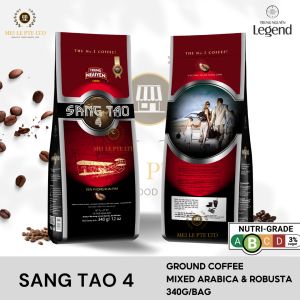 Sang Tao 4 -340g trung Nguyen ground coffee ~ Arabica Robusta Excelsa & Catimor  (Strong & Bittersweet)